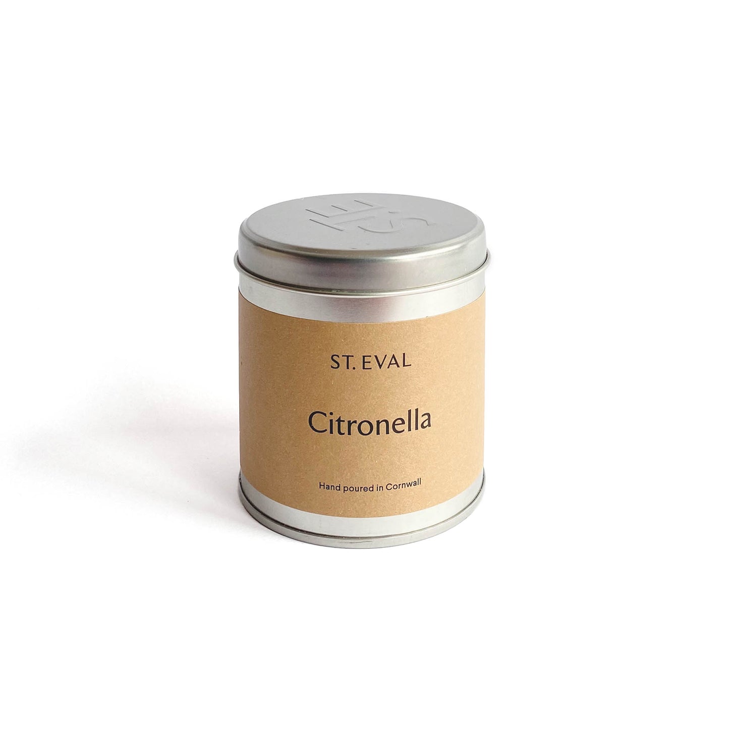 Citronella candle tin