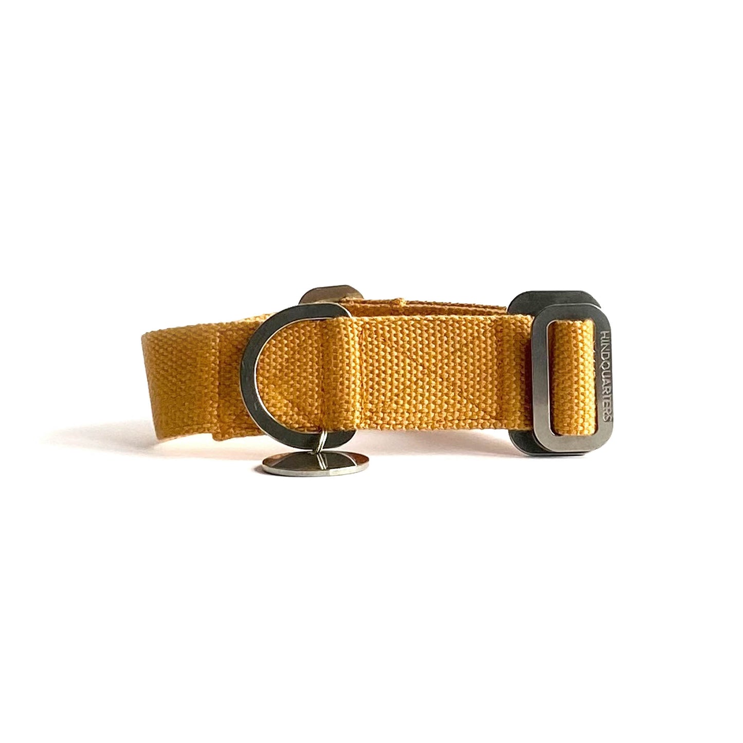 Washable mustard dog collar