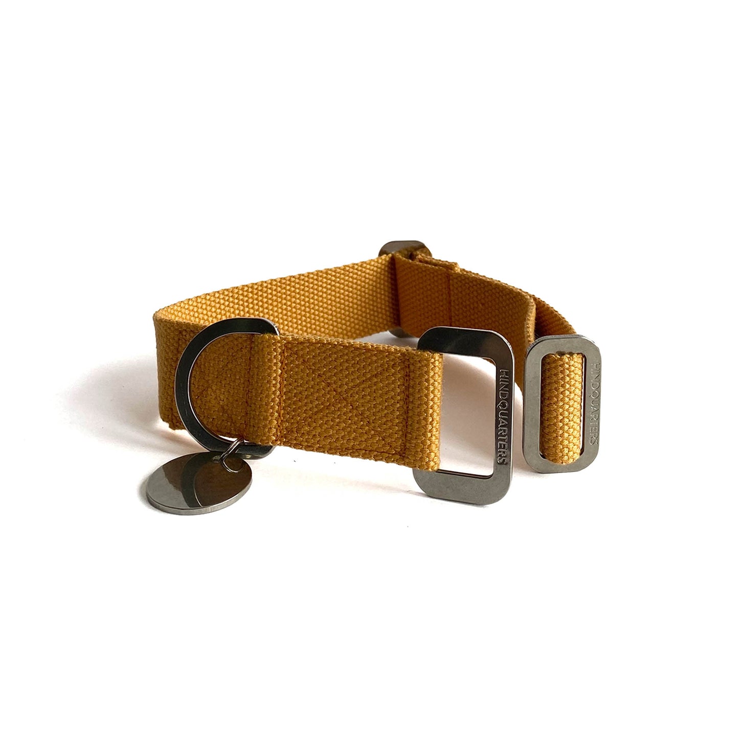 Washable mustard dog collar