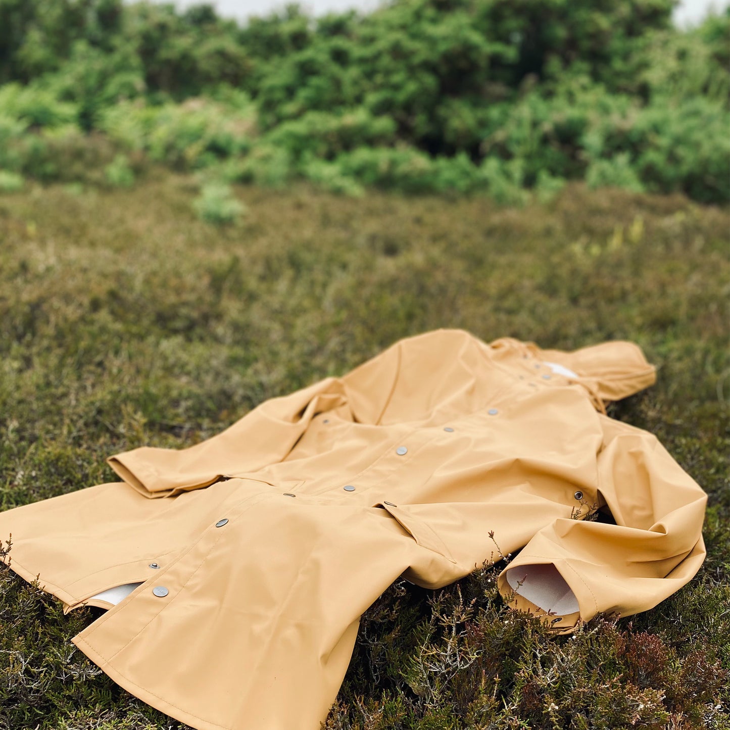 Rains long jacket - khaki