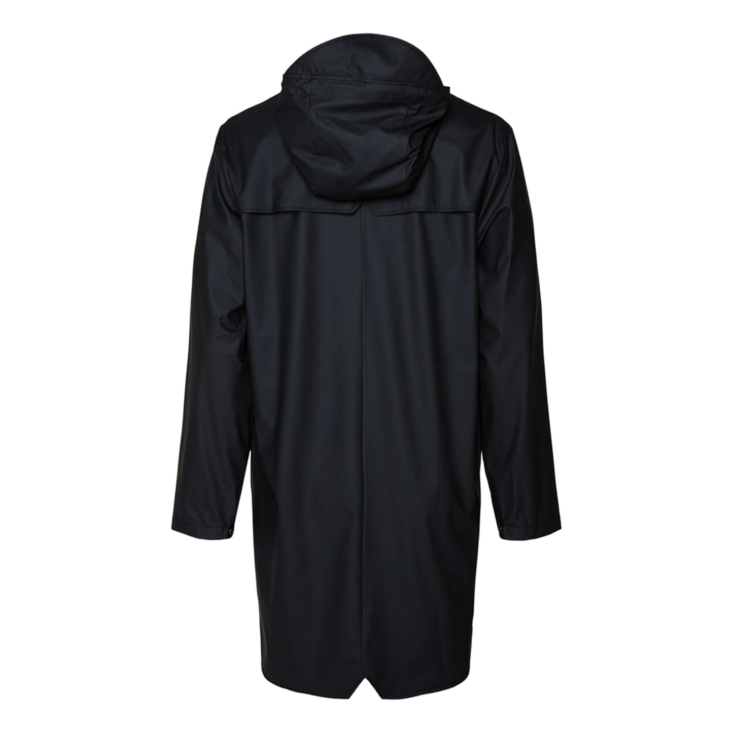 Rains long jacket - black