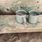 Outdoor enamel cups - set of 2