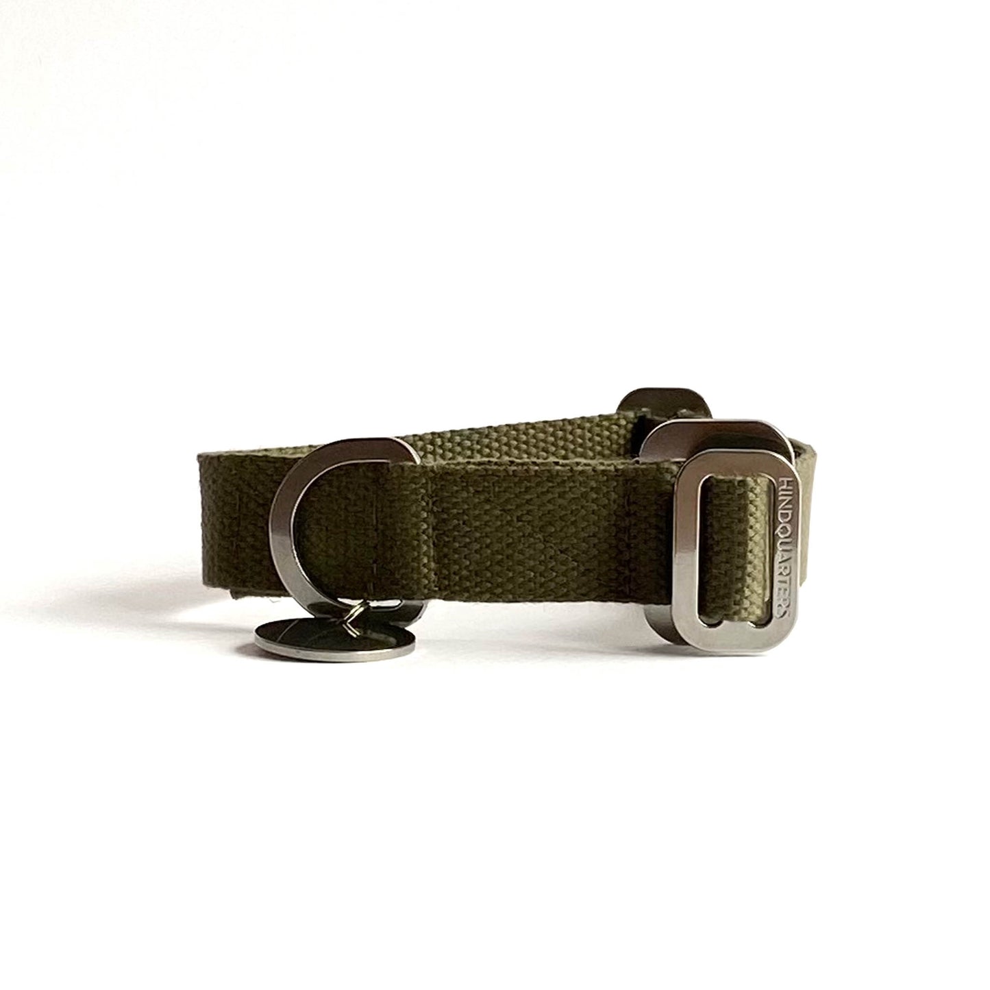 Washable khaki dog collar