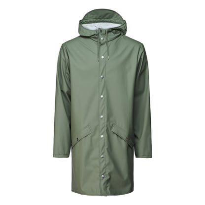 Rains long jacket - olive